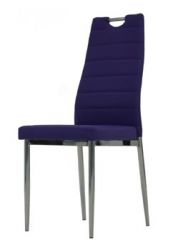 Produkt: AC2-001B Krzeso (fioletowy/violet-nogi chrom)